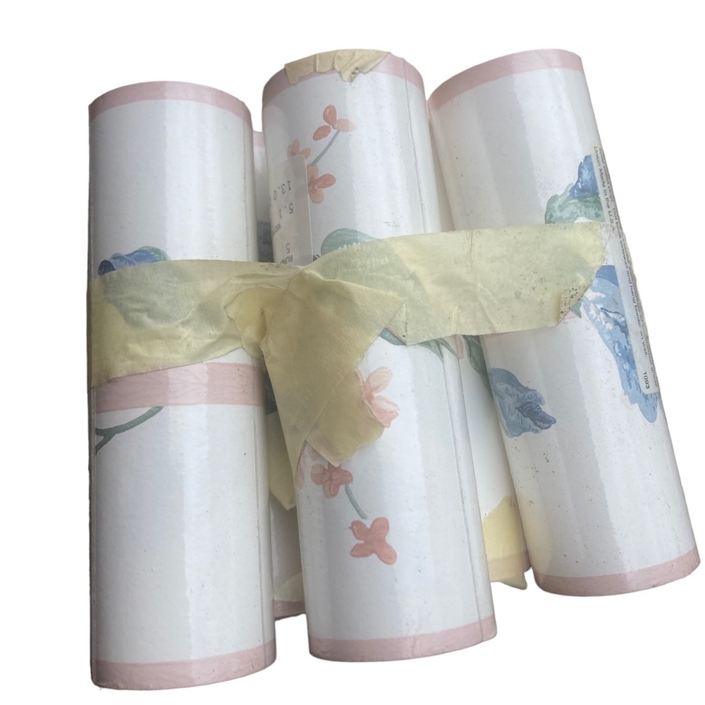 Wall border covering six pack, vintage NWT